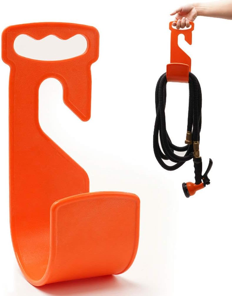 Yardwe Garden Hose Reel Metal Holder Garden Hose Holder