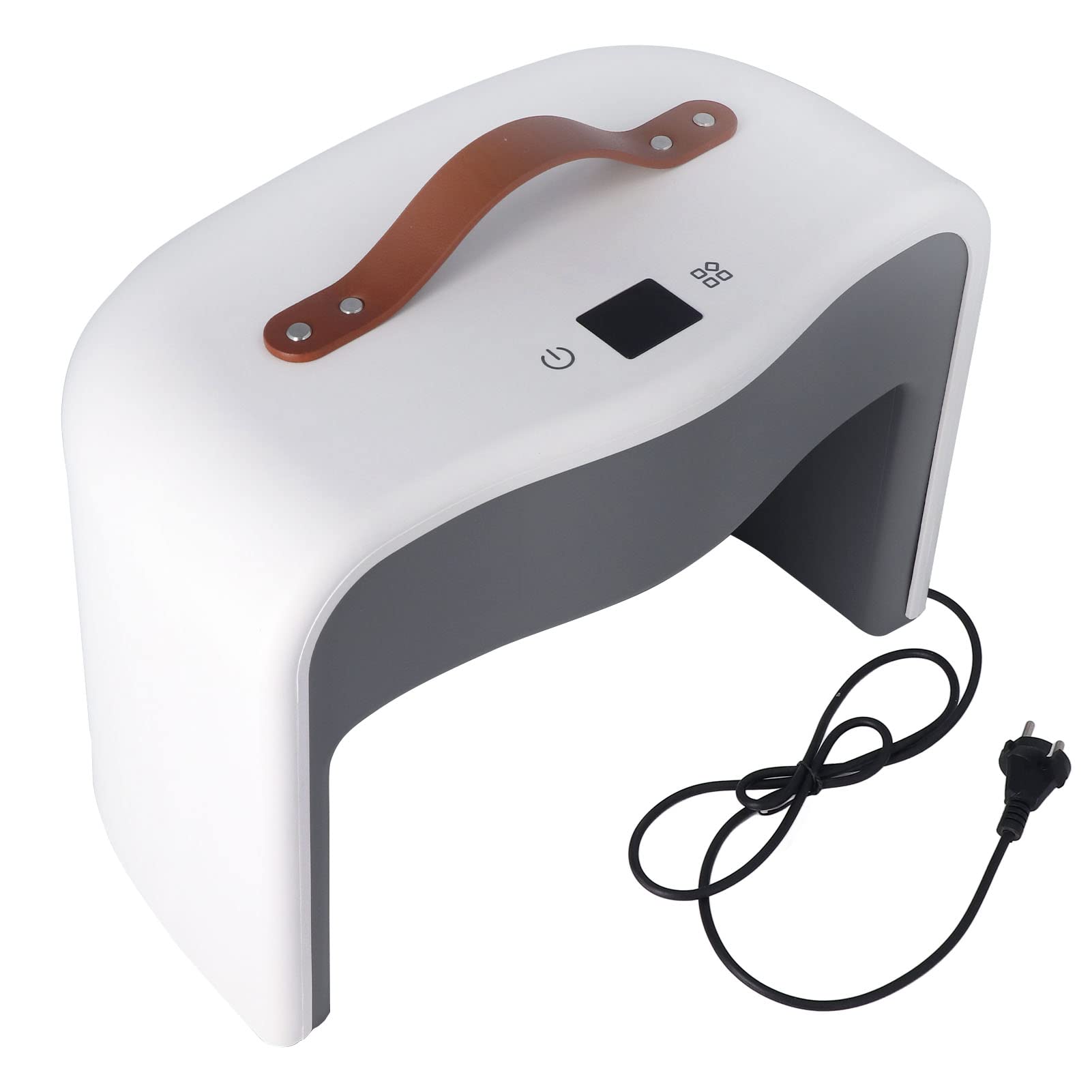EMUKOEP Scaldapiedi Elettrico a Temperatura Costante Multifunzione 4 Ore di Spegnimento Automatico per Sala Studio