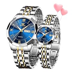 CP9989：Two tone strap&blue dial