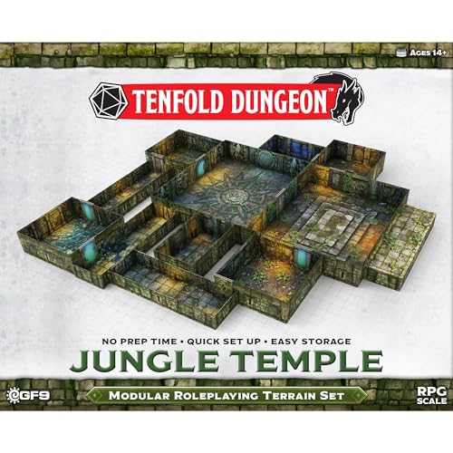 Gale Force Nine - Tenfold Dungeon - Jungle Temple miniatura 4