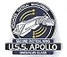 Stargate SG-1 Atlantis U.S.S. Apollo Ship Logo 4 1/2" Tall Embroidered PATCH