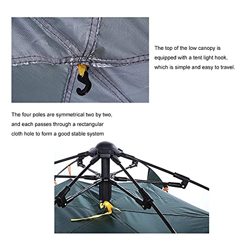 GeRRiT Carpa Camping para 2 Personas Plegable Impermeable miniatura 5