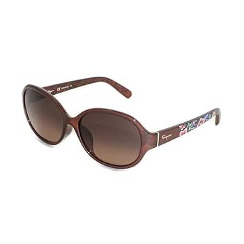 美品　Salvatore Ferragamo　サングラス　レッドレンズ　リムレス Amazon | [サルヴァトーレフェラガモ] サングラス SF918SA 210