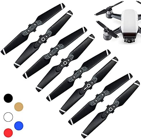 Miniatura 3 de 8 piezas de hélice  apto para DJI Spark Drone 4730 cuchillas plegables de liberación rápida 4730F accesorios de repuesto repuesto accesorio de ala
