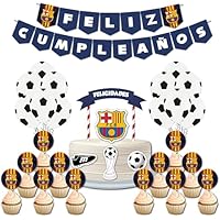 Kit de Decoración para Fiesta de Cumpleaños Barcelona,
