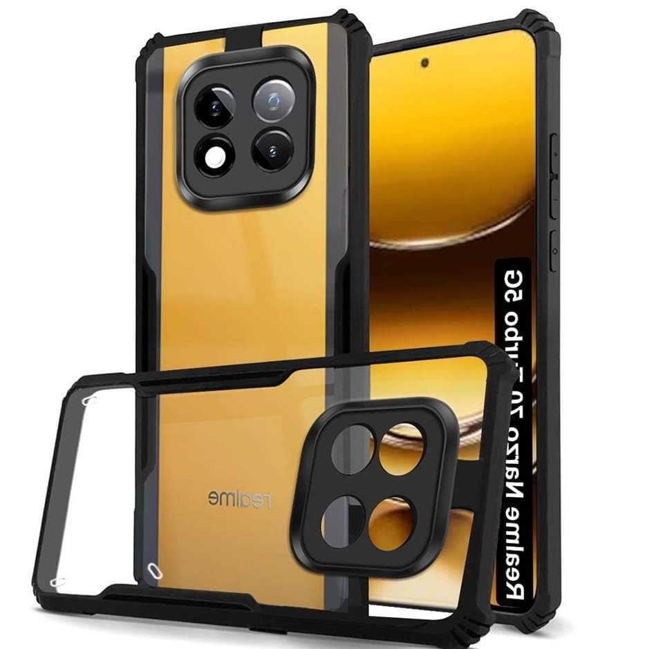 AARALHUB Realme Narzo 70 Turbo Back Cover | Shock Proof Case | Back Cover Case for Realme Narzo 70 Turbo (B0DGQLZQT1) Amazon Price History, Amazon Price Tracker