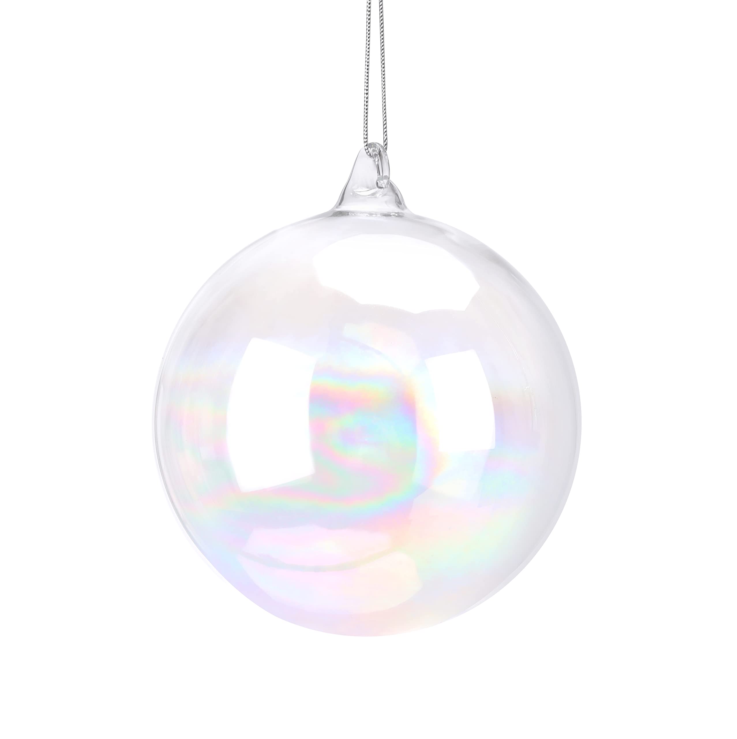 Uten Transparent Palle di Natale per Decorazione dell'albero di Natale,5CM*20PCS