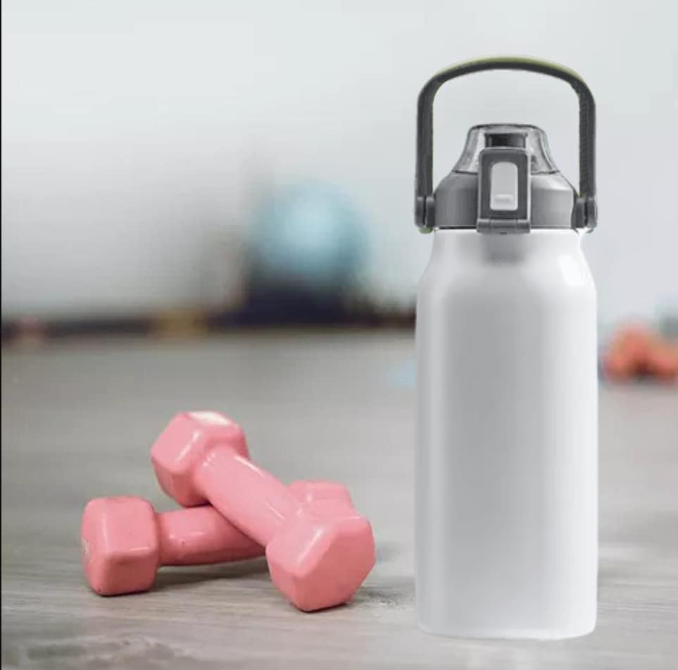 ProBytes Thermal Water Bottle, Stainless Steel Infuser Bottle, 32oz Sports Bottle with Portable Handle