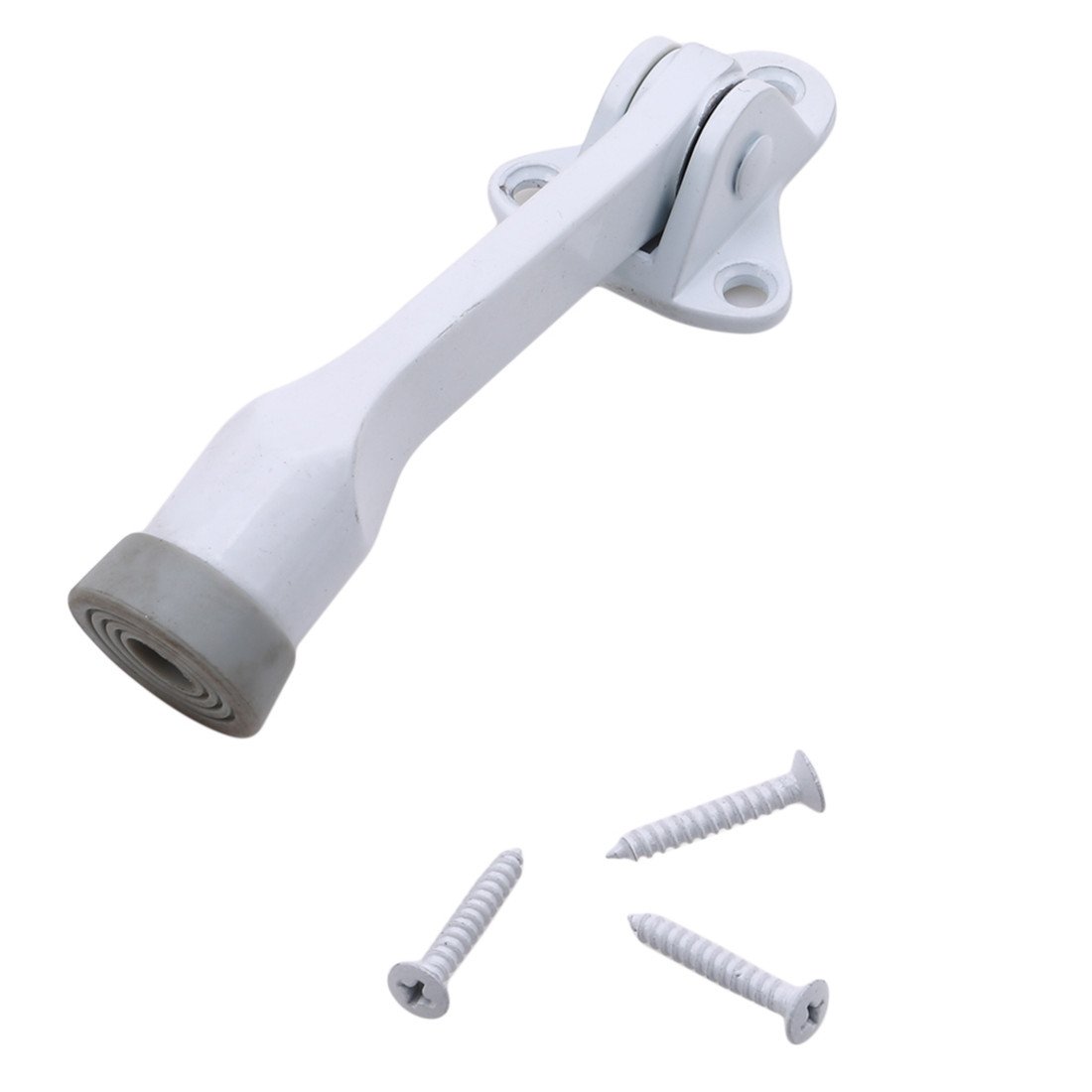 YesiidorKick Down Door Stopper Holder Rubber Buffer Door Mounted Stopper Door Stop Easy-Step Door Stop Kick Down Lock Holder