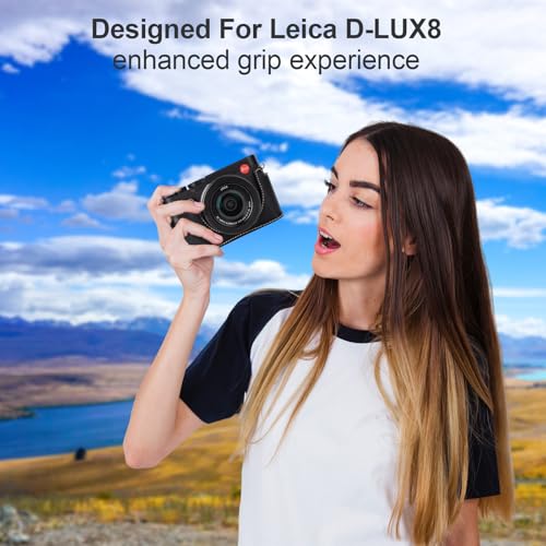 Kit Protector para Cámara Leica D-LUX8 con Correa Negro miniatura 2