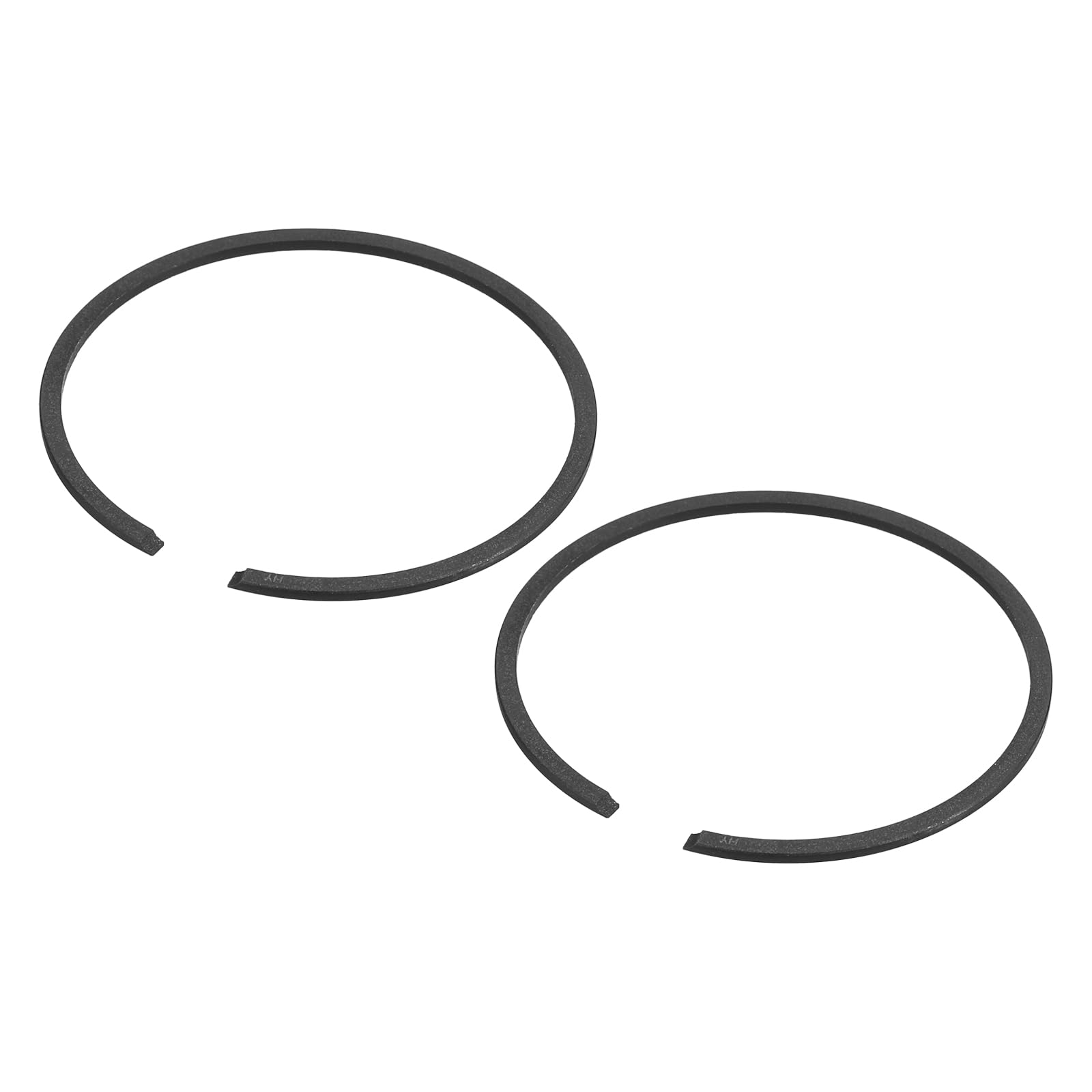 QUARKZMAN Set Anelli Pistone, 2 Pezzi 44mm x 1.2mm Dimensione Standard Anelli Pistone Adatti per Ricambi Motosega