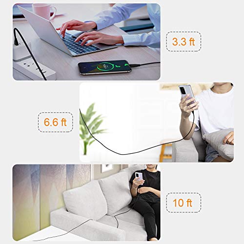 Image of Cablecreation Usb C To Usb C 60W, 3Ft Type C 3A Laptop Fast Charging Cable, Compatible With Macbook Pro 13? , Ipad Pro 2020 /2018, Galaxy S20 /S10 /S9 /S9+, Pixel 3 Xl, 1M, Black