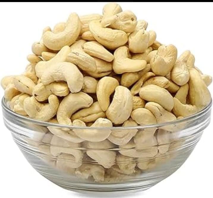 Image of NutraVibez cashew 250gm | Crunchy Whole Cashew Nuts | Healthy Protein-Rich Snack | Immunity Booster | Gluten-Free, Vegan | Fresh & Crunchy Kaju (250 Gm)