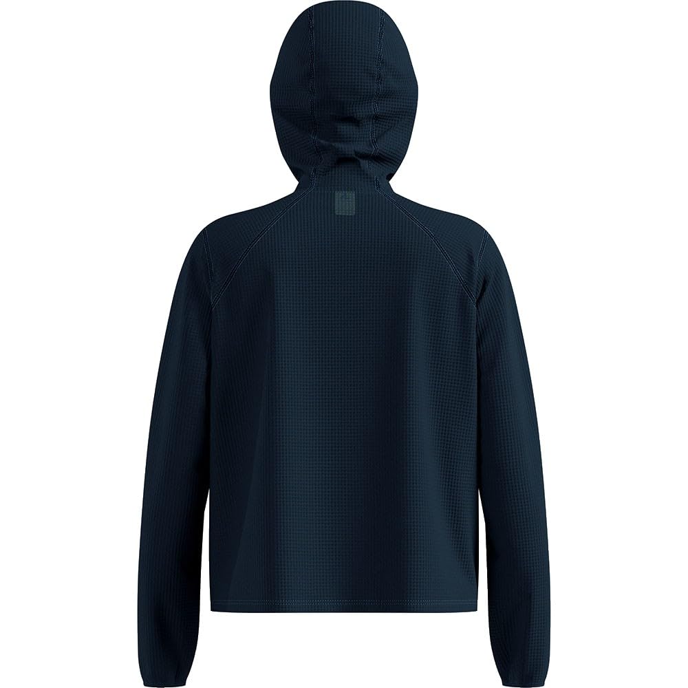 Odlo Cubic Midlayer Hoodie Damen | Wandershirt mit Kapuze | Regular Fit