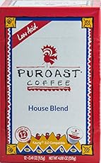 Image of Puroast Low Acid Coffee. Brand catalog list of Puroast Coffee. This item is rated with a 5.0 scores over 5