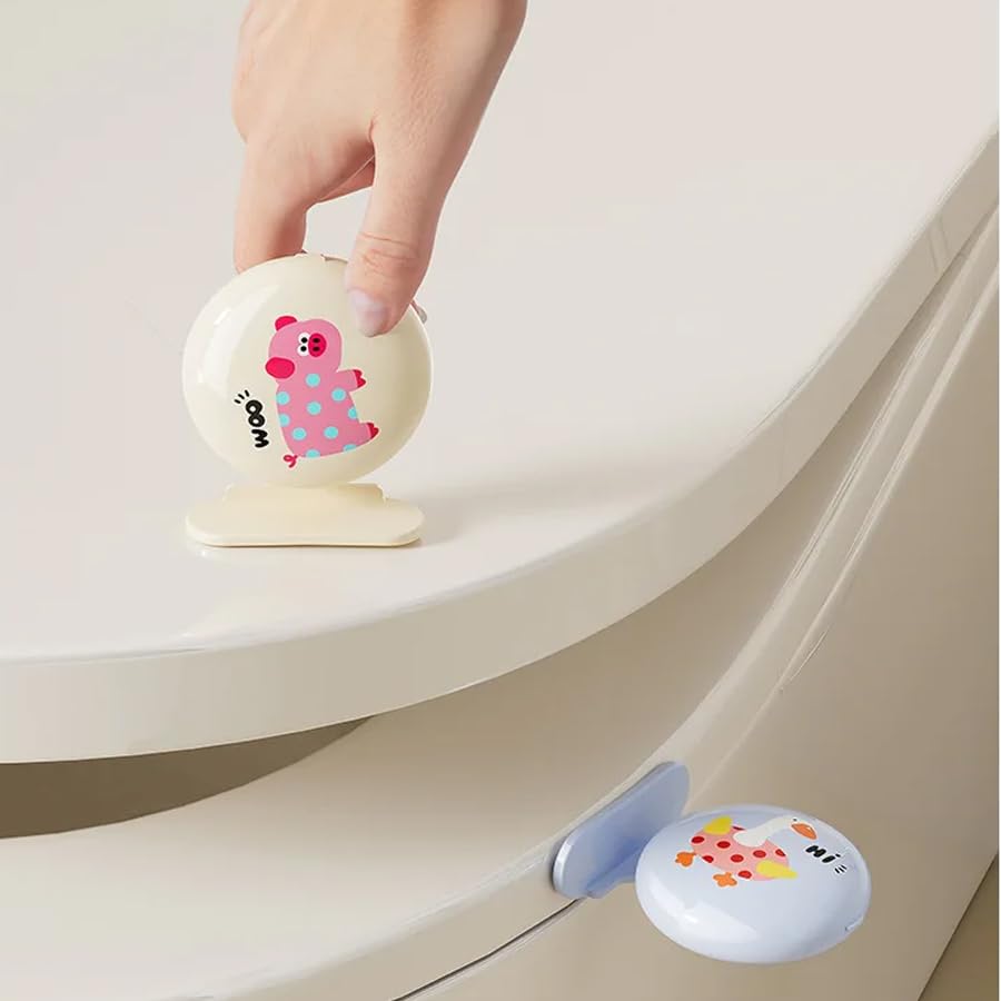 ARFUKA Aromatherapy Toilet Seat Lid Lifter Fragranced Toilet Lid Handle for Touchless Lid Lifting Easy Install Home & Office Essential Pack of 3 - Image 2