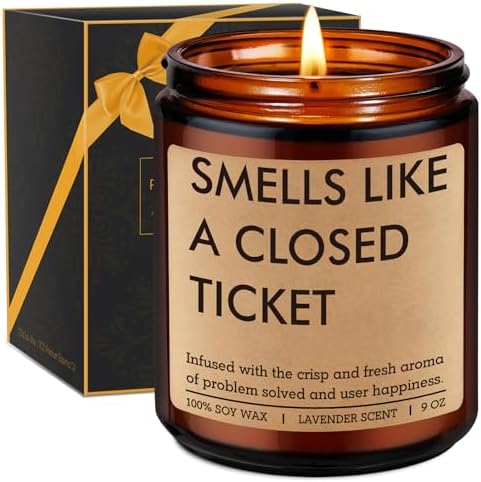 Miracu Soy Wax Scented Candles, Gifts for Tech Guys, IT Professio...