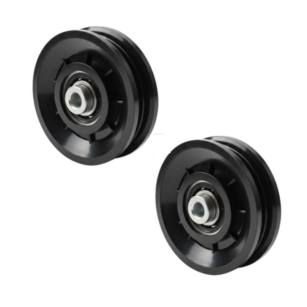 4-Inch Universal Nylon Bearing Pulley Wheel, Replacement for Gym Cable Machines, Durable Roller Wheel for Fitness Equipment, Heavy-Duty Design, Quiet Operation (2)-image-11