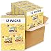 belVita Bites Variety Pack Mini Breakfast Biscuits, 12 Count Box, 12 Ounce (Pack of 4)
