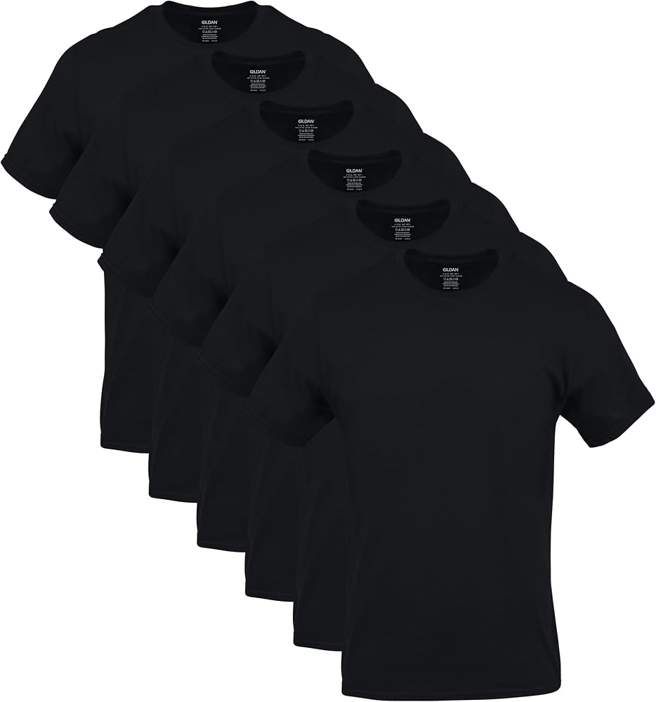 Gildan Crew Neck T-Shirts (Multipack) - Deal