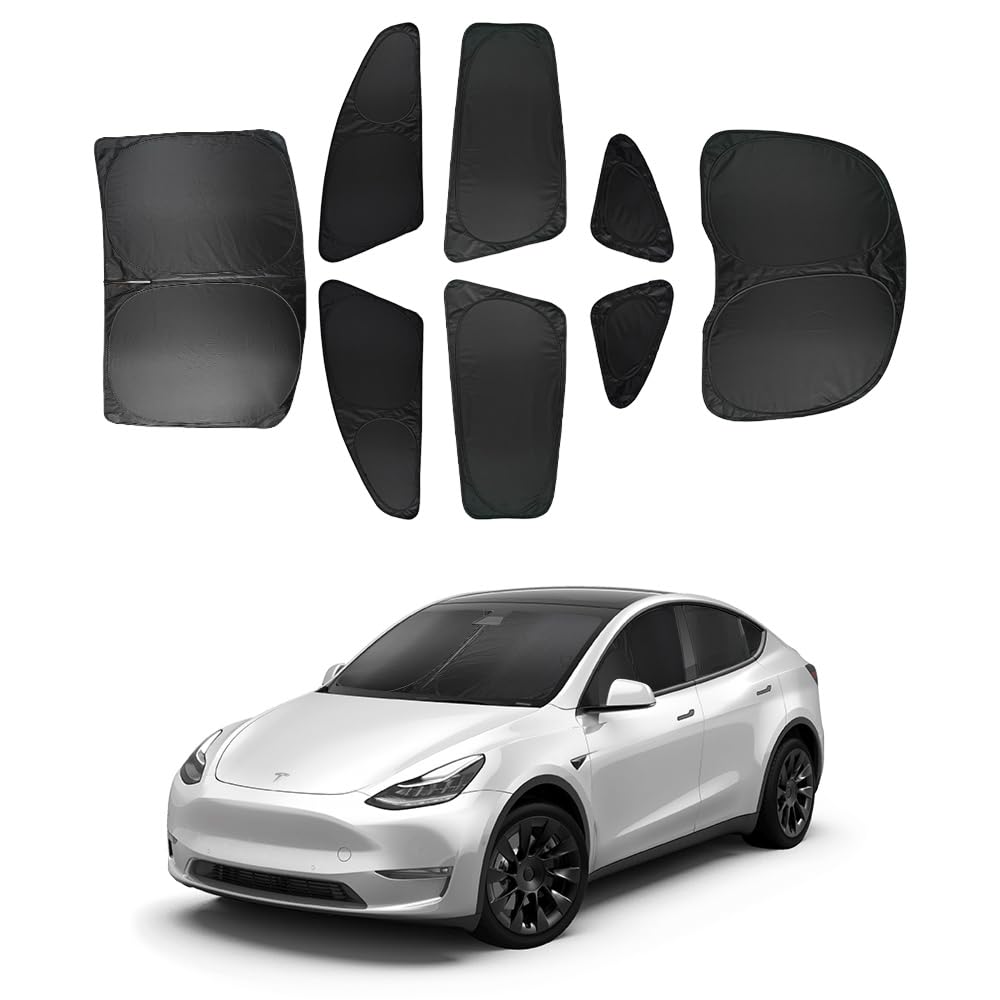Amazon.co.jp: テスラ モデルY サンシェード に適用 車 遮光シェード