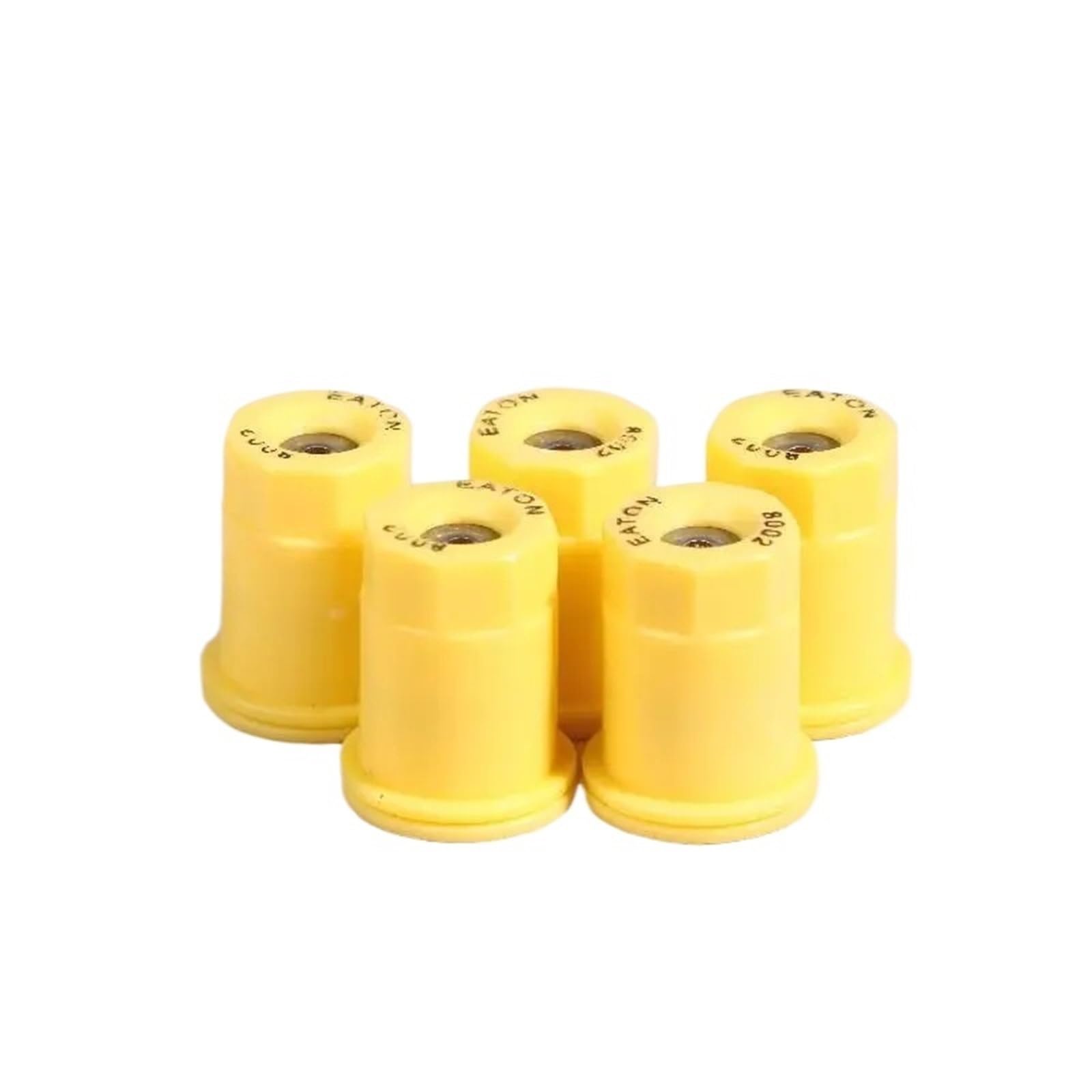 Nhestygbt 5Pcs Yellow 5Pcs Stainless Steel Round High Pressure Mist Nozzle Agricultural