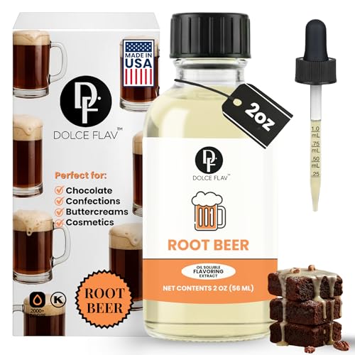 Dolce Flav Root Beer Extract 2oz Oil-Soluble