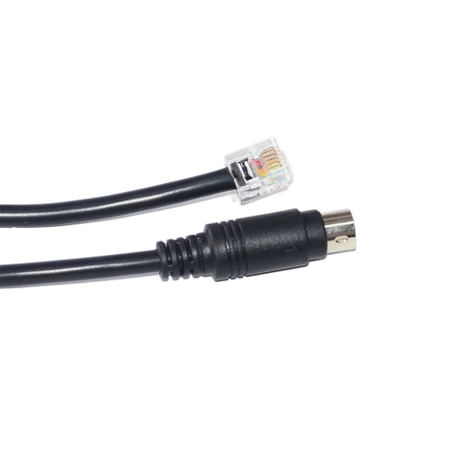 Cavo CONNETTORE Mini DIN 6PIN A RJ12 6P6C da 2 M for Pedali/Cambi FANA A Ruote FANA Cavo PS/2 A RJ12 6PIN(1m)
