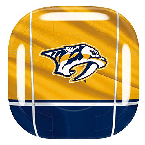 Skinit Decal Audio Skin Compatible with Samsung Galaxy Buds Pro - Officially Licensed NHL Nashville Predators Jersey Design