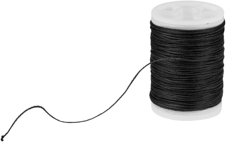 Cyruss Ultrlalight110m Fiber Archery Nock Peep Bow String Serving Thread Bowstring Protect Thread Black