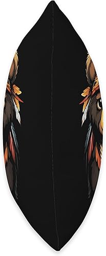 Miniatura 2 de Native American Day American Indian Pride Cojín de oso indígena indígena nativo americano, diseño de artes tribales, 16 x 16 pulgadas, multicolor