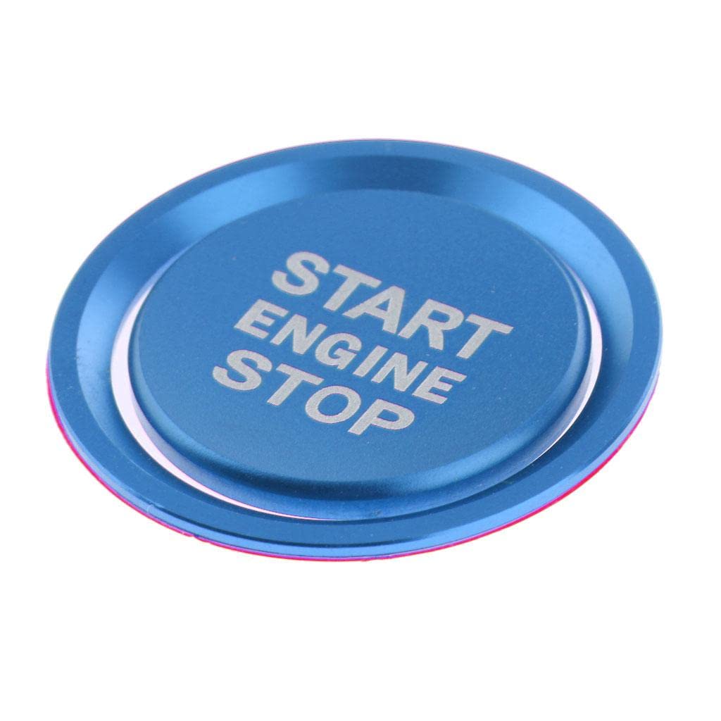 SECRET DESIRE Engine Start Stop Ignition Button Cover Trim Sticker For A4 A5 Blue-image-39