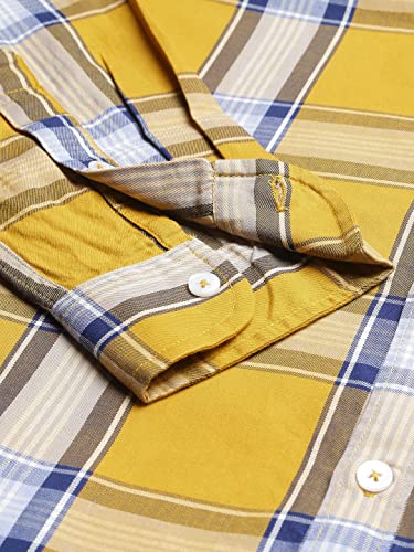 Image of Dennis Lingo Men's Checkered Slim Fit Cotton Casual Shirt