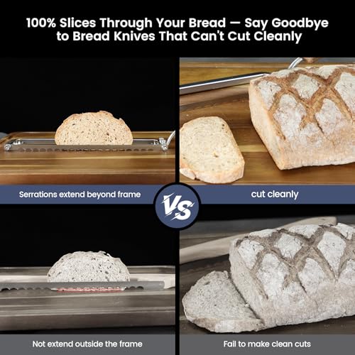 SYOKAMI 2026 Upgrade Bread Knife for Homemade Bread, World's 1st Bow-Design - image 6