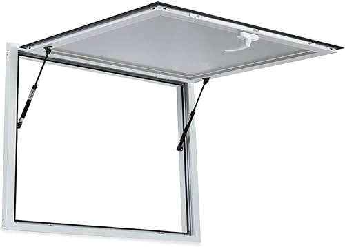 Ventana de concesión con toldo de 53 pulgadas de ancho x 33 pulgadas de alto, ventanilla de servicio de camiones de alimentos para tu camión de