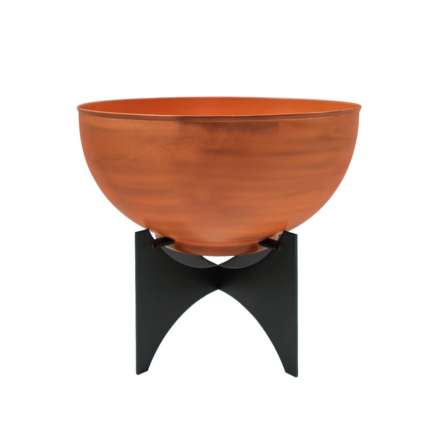 ACHLA Designs Pflanzgef Norma II mit gebrannter Sienna Schale: Amazon.de:  Garten