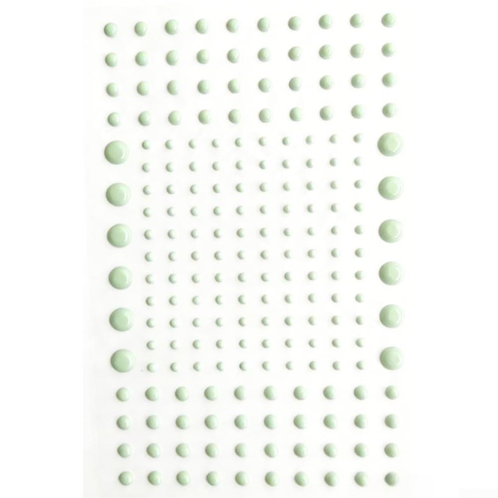 Glow In The Dark 3D Star And Dot Wall Stickers Fluorescent Decals For Children's(Dots-green)
