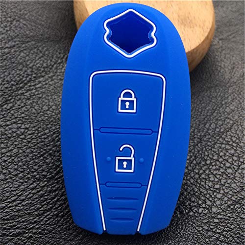 Generic Silicone Rubber car Key Cover case for Suzuki SX4 SCORSS Swift