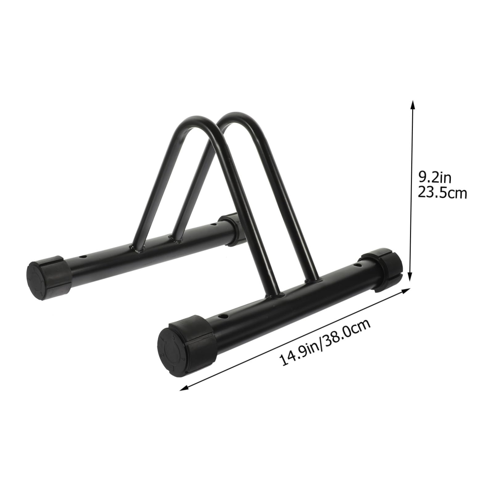 Angoily Bike Floor Stand for Indoor Storage Durable Bicycle Parking Rack for Garage Portable Bike Holder for Mountain and Road Bikes Organize and Prevent Clutter