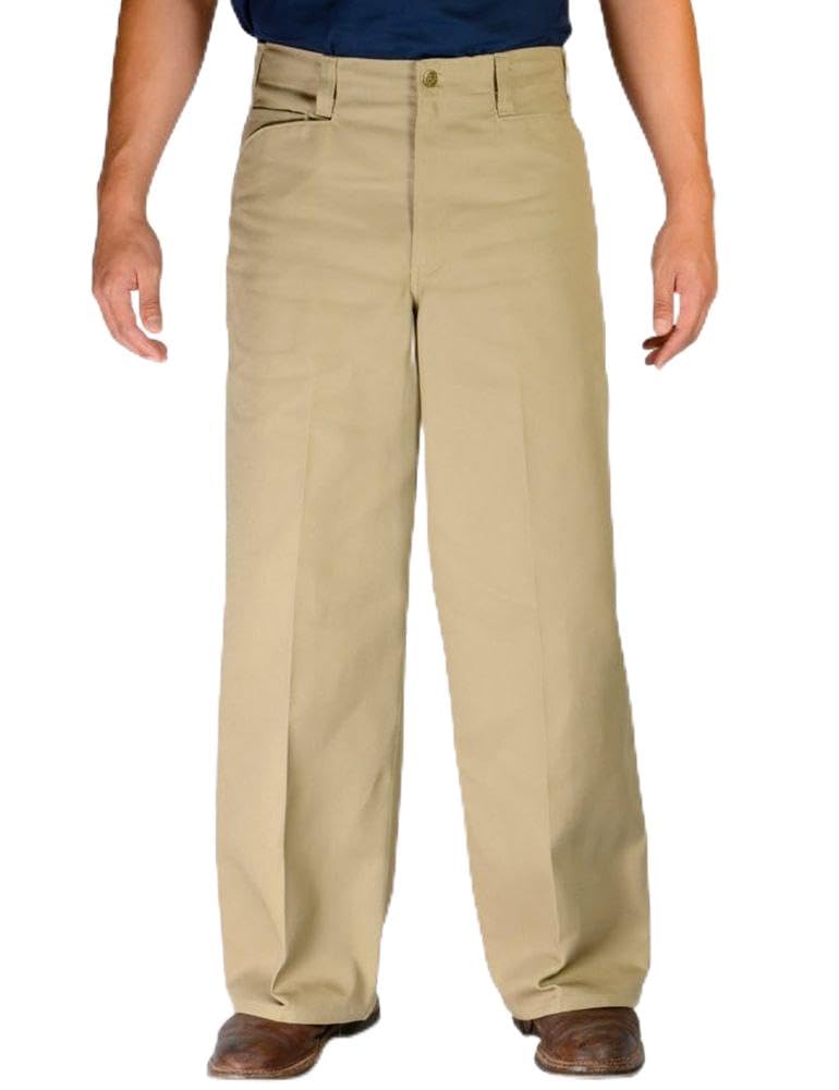 Ben Davis Men's Gorilla Cut Work Pants, Khaki, 36W x 30L