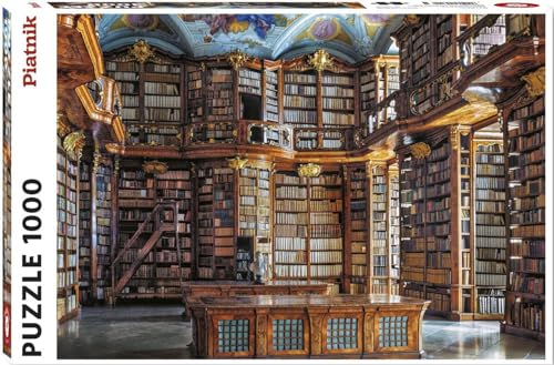 Piatnik Library Monastery at St Florian Jigsaw Puzzle (1000 Pieces)
