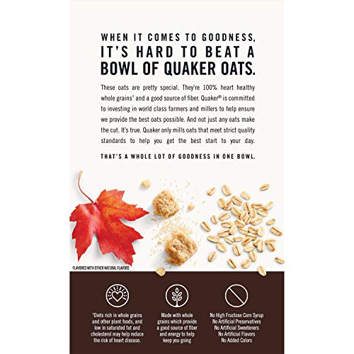 Image of Quaker Instant Oatmeal, Maple Brown Sugar, 10 Count