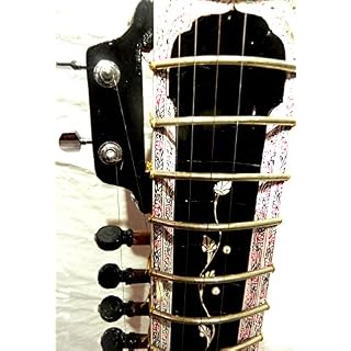 Shri Ravi Shankar Sitar électrique fait à la main avec ficelle et sac - Les Beatles, Paul McCartney, John Lennon, RIngo Starr, George Harrison Shri Ravi Shankar Sitar électrique fait à la main avec ficelle et sac – Image 5
