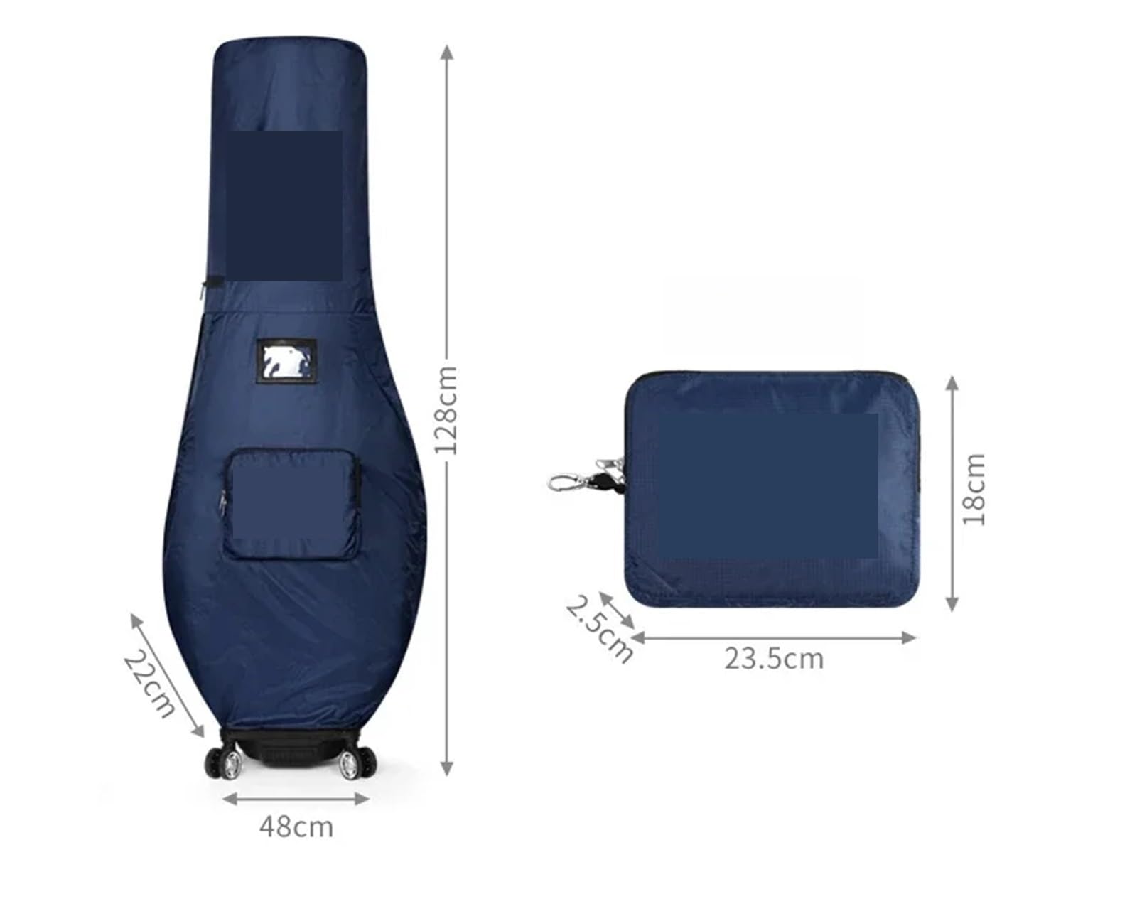 Funda para Bolsa De Golf Bolsa de Golf Fundas for la Lluvia Bolsas Deportivas Cubierta Protectora contra el Polvo