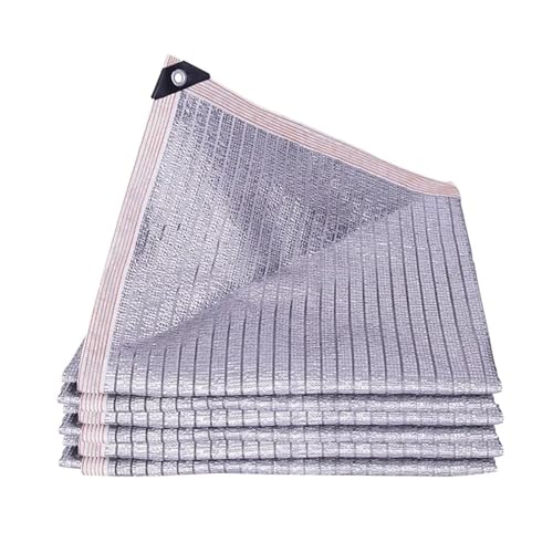 Filet pare-soleil aluminium rose clair 2x5m pour votre jardin et clôture