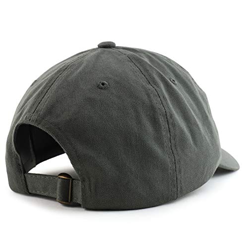 Image of Trendy Apparel Shop Oversize XXL Plain Unstructured Soft Crown Cotton Dad Hat