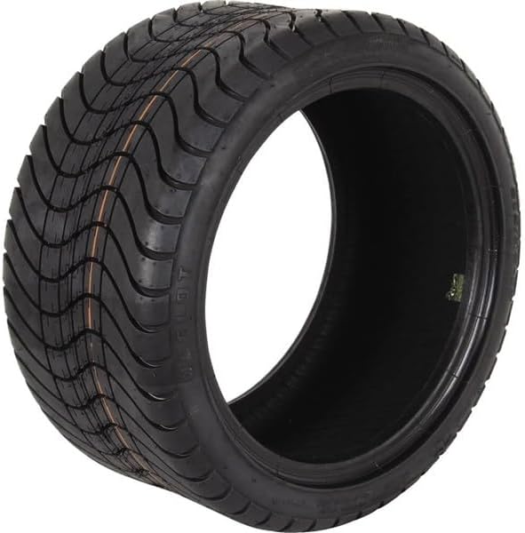 Ocelot P825 215/35-12 Golf Cart Tires 4-Ply Turf or Pavement Tire, Golf Cart Tires with All-Terrain Quality, Tubeless Non-Directional Tread Tires, Ideal for Club Car/Golf Carts with 12” Rims