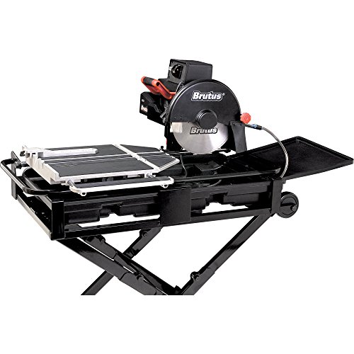 Brutus 61024Br Professional Tile Saw With 10-Inch Diamond Blade, 1-1/2 Hp Motor And Stand, 24-Inch #TOP1