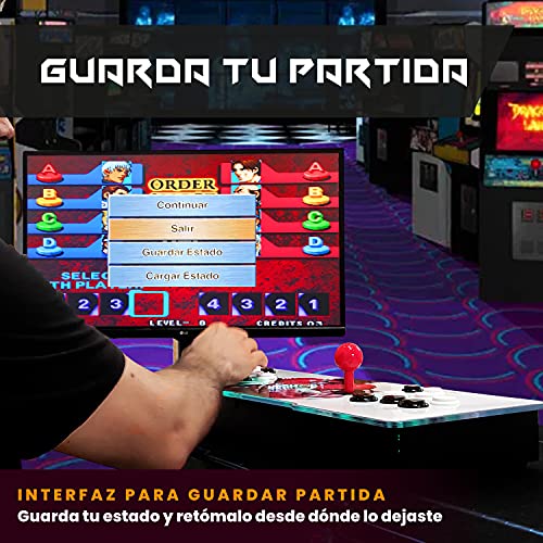 Consola-arcade-3290-Juegos-mas-recordados-Ultima-version-2022-Retro-Consola-Maquina-recreativa-Arcade-Video-Joystick-arcade-Versiones-Originales-Juegos-retro-juegos-2D-y-3D-Mame-Neogeo