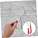 NULYLU 2pcs Seam Sealing Tool Grout Removal Tool for Caulk Removal Random Color